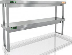 Полка тепловая двухъярусная Hicold tp2-14/3